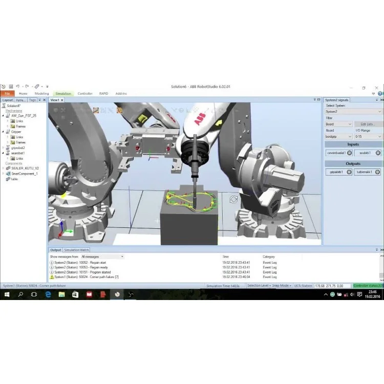 ABB RobotStudio Advanced Robot Programming and Simulation