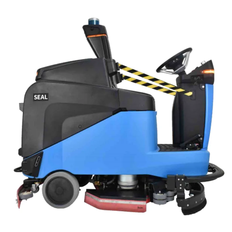 AI Industrial Floor Scrubber Robot - Seal