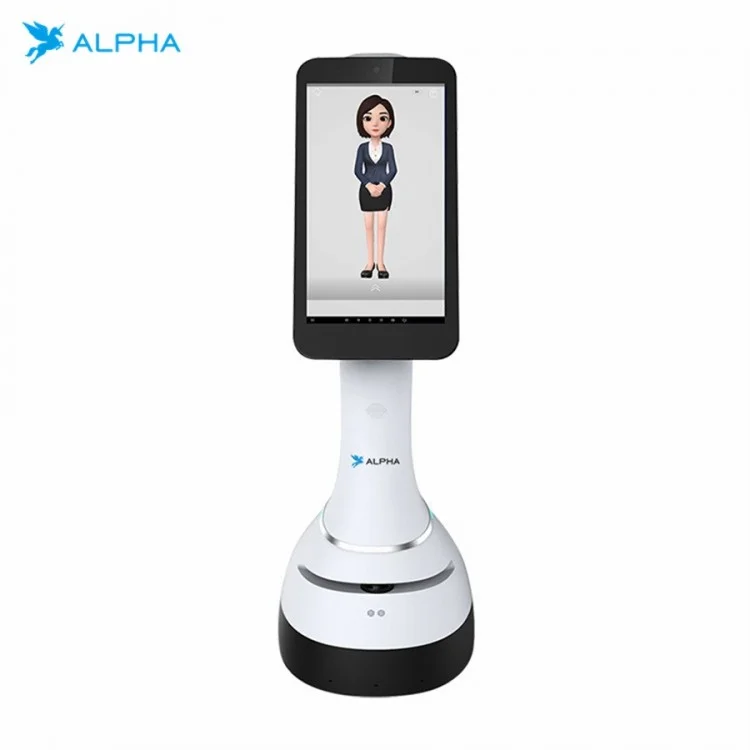 Alpha Jupiter Digital Human Guide AI Commercial Robot