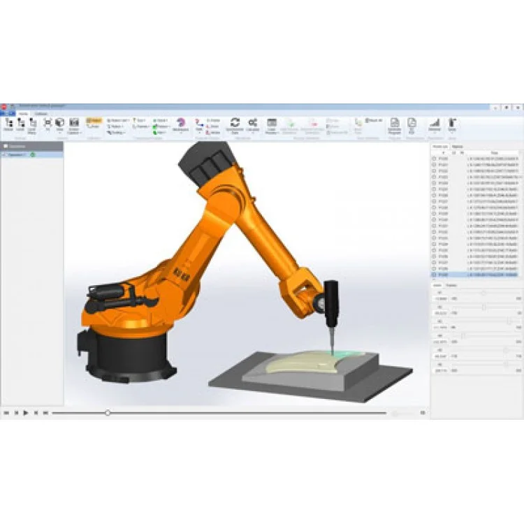 Robot Offline Programming and Simulation