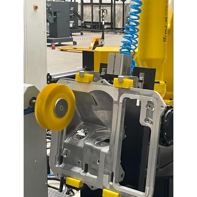 Robotic Aluminum Grinding and Sanding Solution by Aort Machine & Robot Technologies