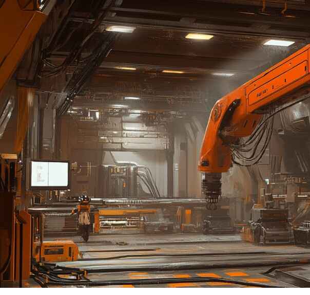 Полностью автоматизированный цех 'темной фабрики' в Китае – роботы работают без освещения