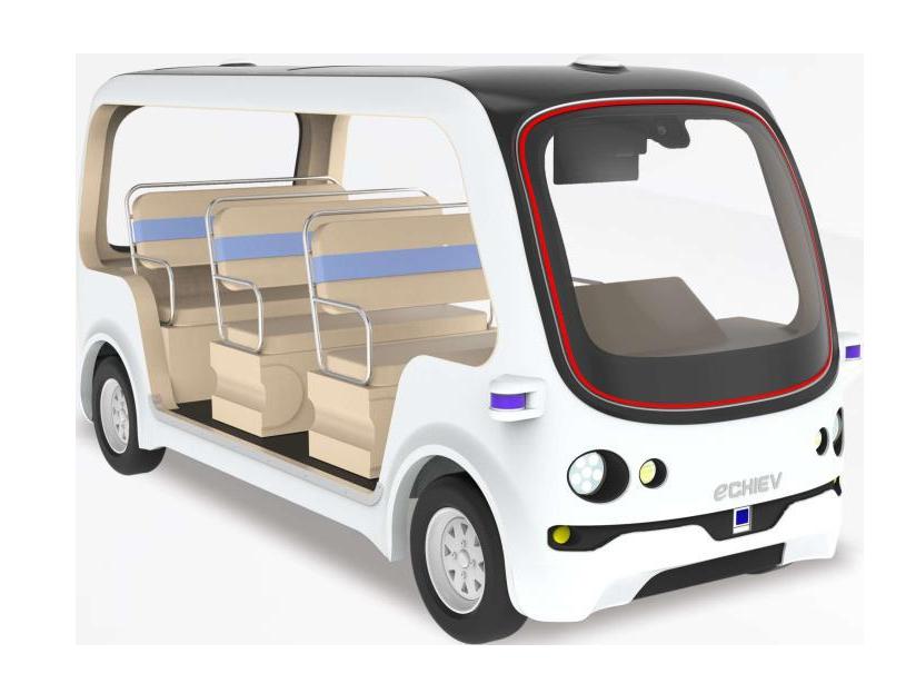 ETA S2pro — автономный шаттл 8 пассажиров