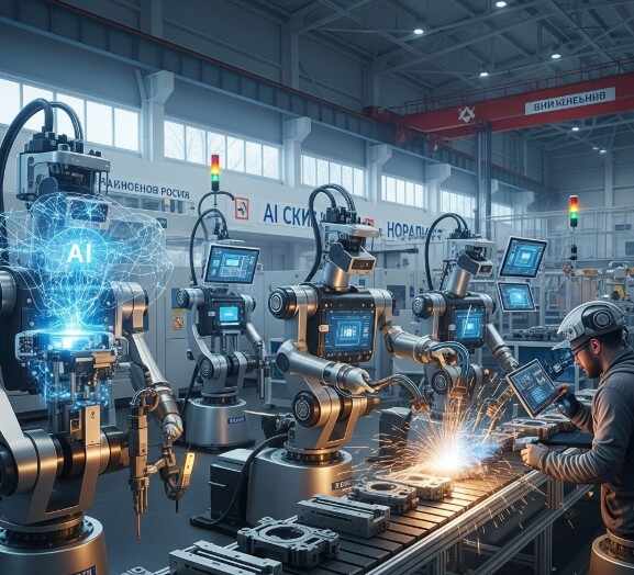 ИИ в промышленных роботах