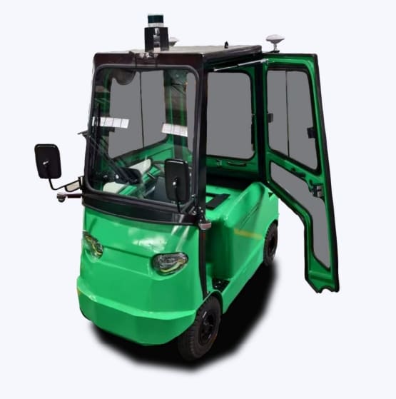 TRACTOR автономный тягач для заводских территорий