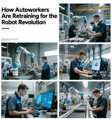 Как автопроизводители переобучаются для эры роботов