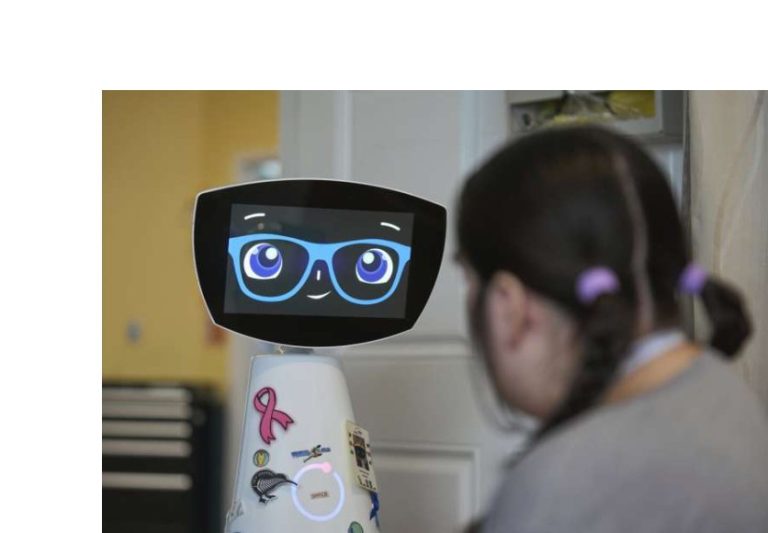 Робот няня в больнице